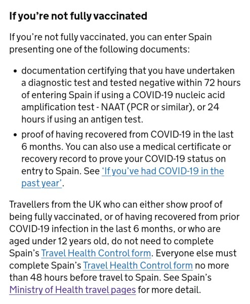 Does a negative pcr test get you a uk covid pass?