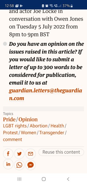 Owen Jones and the Patriarchy