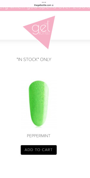 What nail colour do you have on? What colour is in fashion?