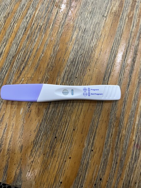 Do I see a faint line? 