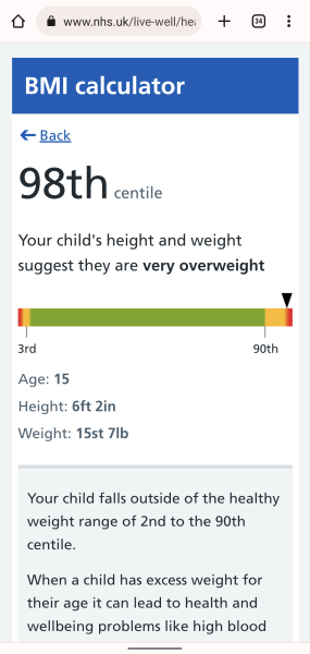 AIBU to think my dd is overweight