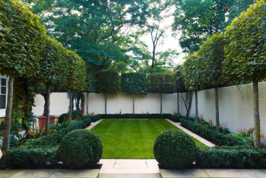 Privacy for open garden