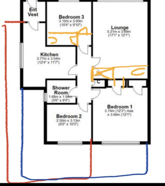 Squeeze in another bathroom (floor plan!)