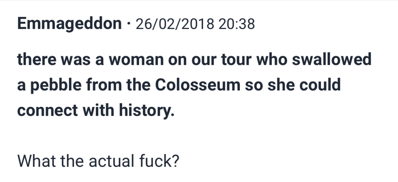 What's the funniest thing you have ever read on MN?