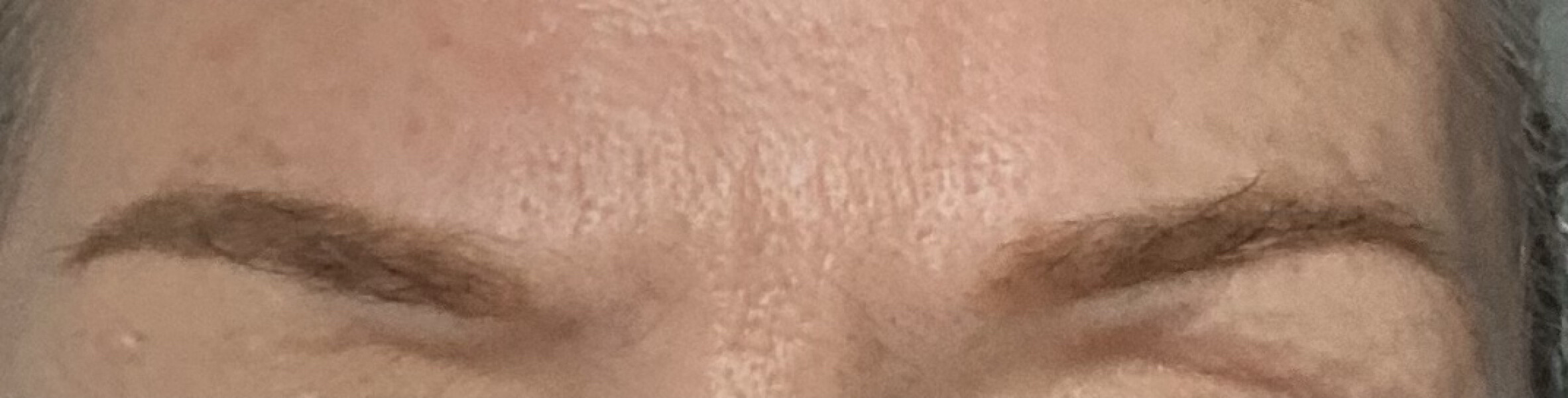Tattooed eyebrows