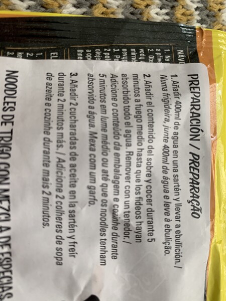 Can a Spanish speaker translate this in time for my tea please ?