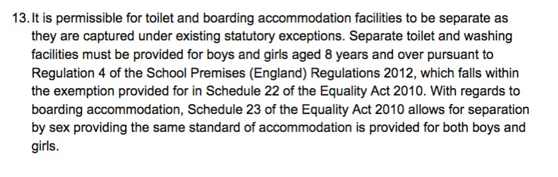 Is there a template letter for schools re gender neutral toilets?