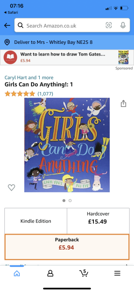 Books to help my daughter embrace being a girl