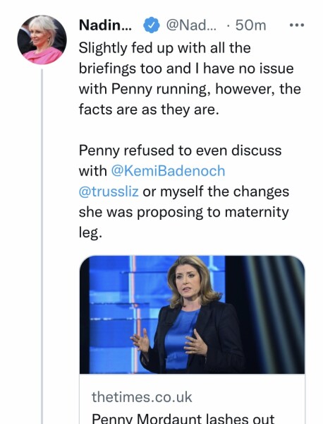 Leaked documents call Penny Mordaunt’s gender self-ID claims into question