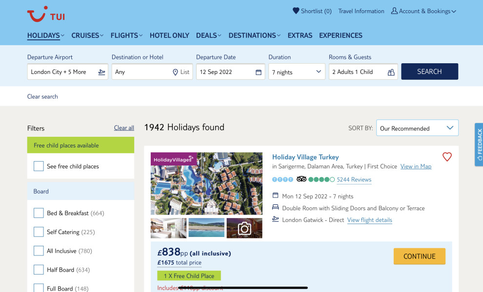 To think nobody spends THIS MUCH on holidays with kids?