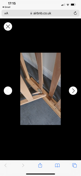 Airbnb request for reimbursement 