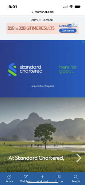 It’s back 🙄 - ad covering the page AGAIN.