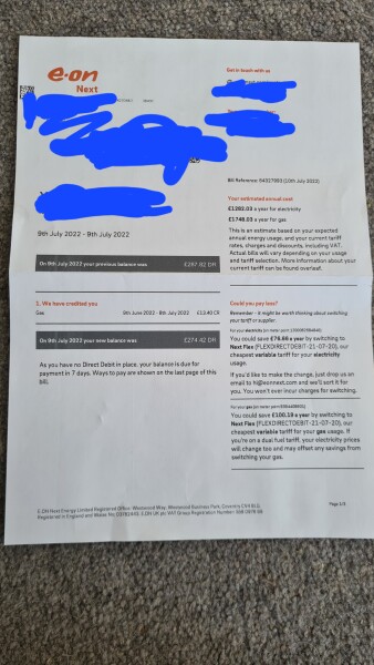 Help with my bills can they be cheaper (pics)