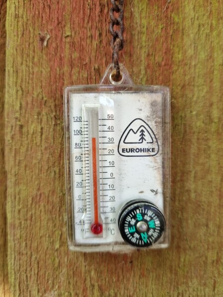 How hot in your area today