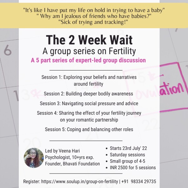 Great online discussion group on fertility