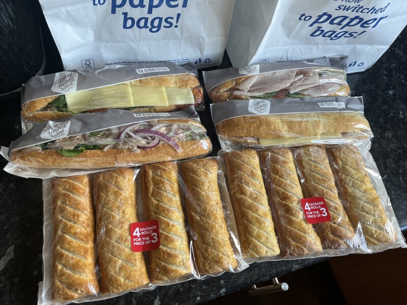 I’m collecting two magic bags today..