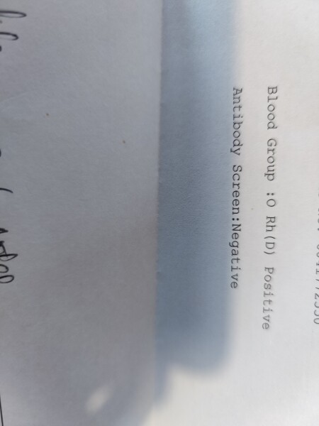 Blood results