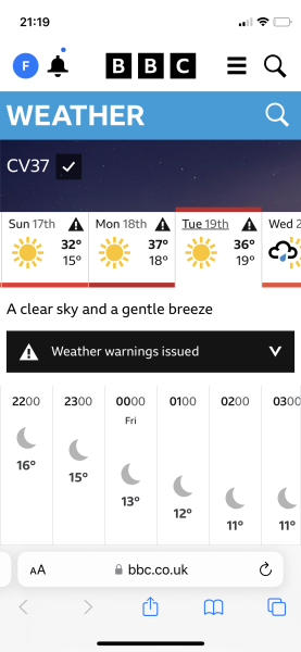 To think schools should shut in 30' heat