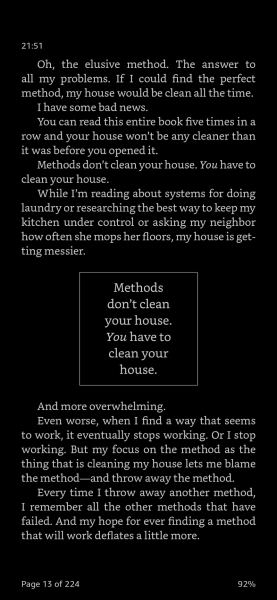 Is there a method to a clean house?