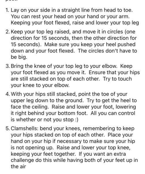 Carry on exercising - the October 2021 edition
