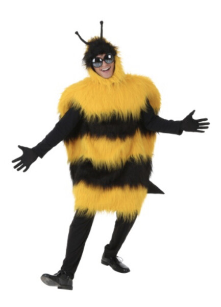 To be pissed off with bees terrorising my garden