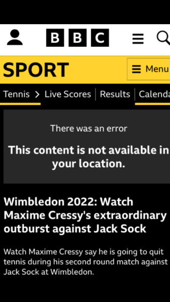 WIMBLEDON continues