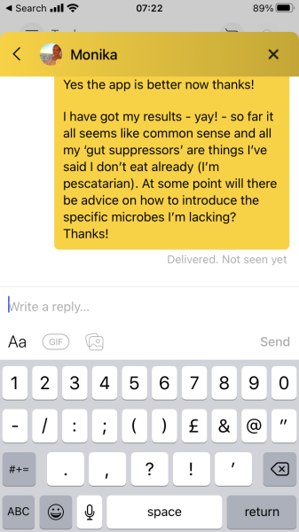 Zoe Nutrition Testing