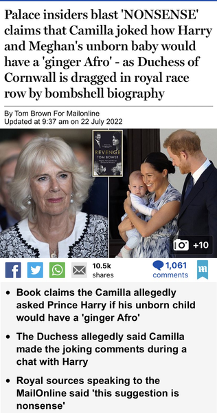 Tom Bower's book on Meghan Markle