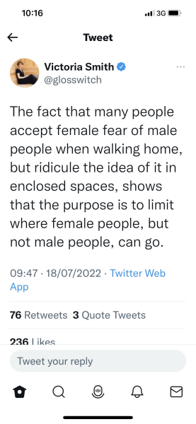 Single Sex Toilet issue creeping into everyday life?