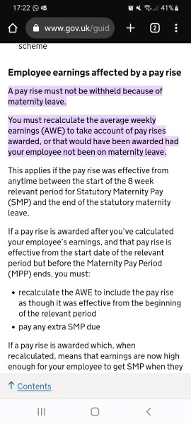 Is this maternity discrimination?