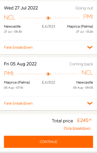 To tell you about my sodding holiday so far ...