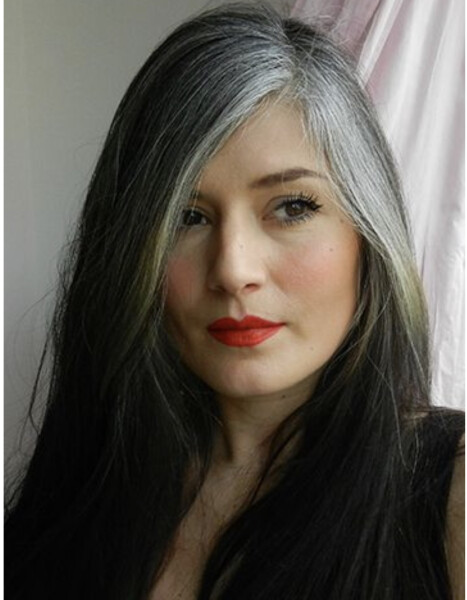 Managing greys in dark hair 