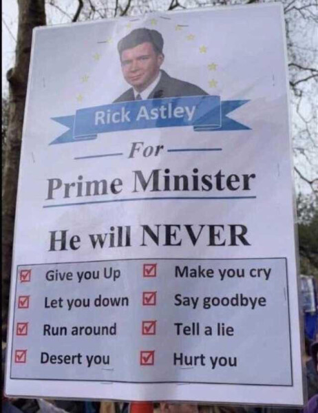Who do you all want to see as the next PM?