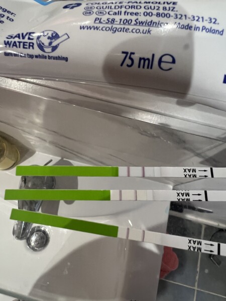 Is this a positive ovulation test result? 