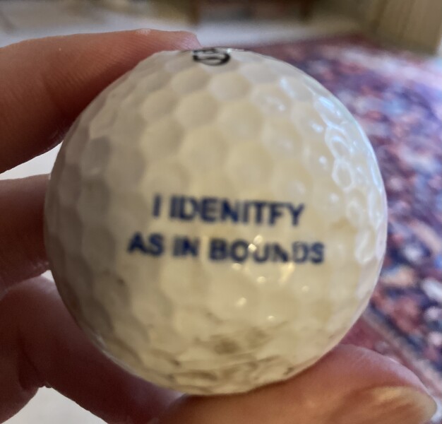 Today, I identify as …