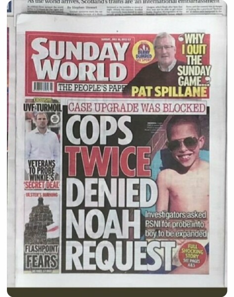 Anything Goes With James English - The Noah Donohoe Story (TW)