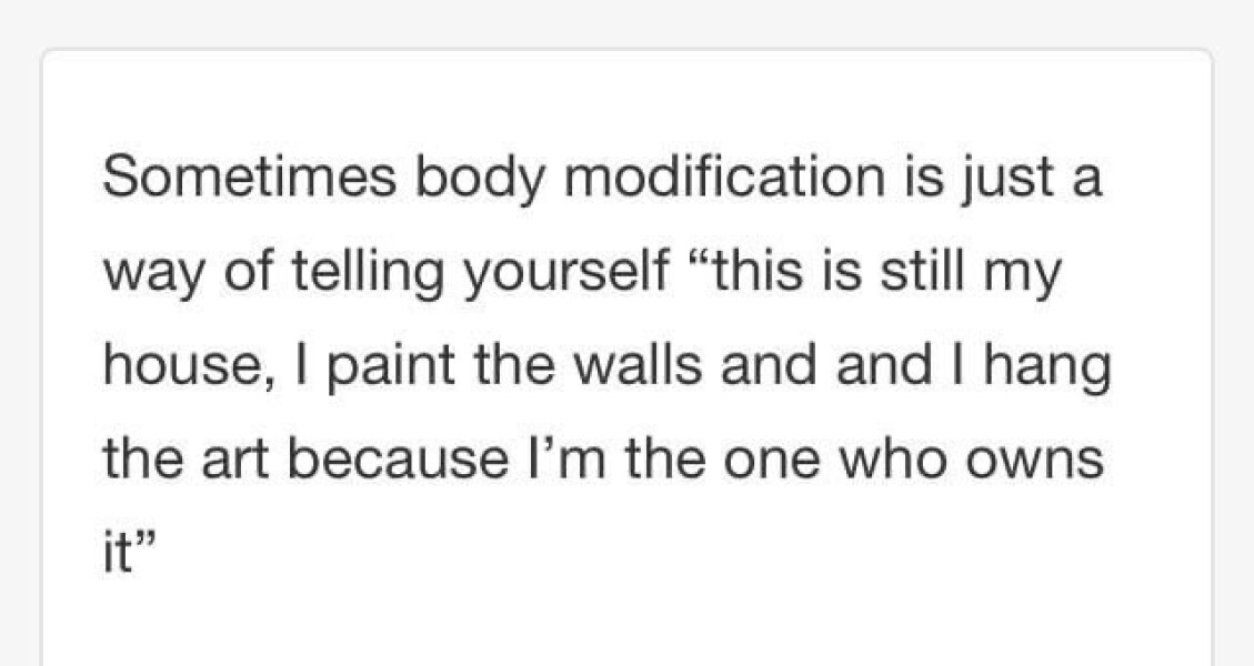 Can someone please explain the fashion for tattoos?