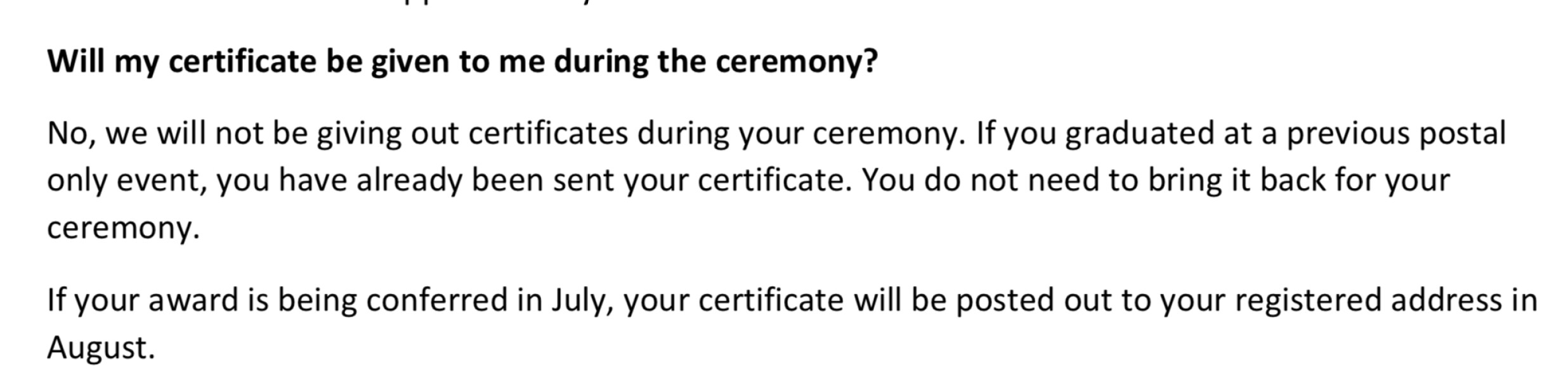 UEA (2019) Surely 2021 (and getting on for halfway through our DC's degrees) things have got to get better????