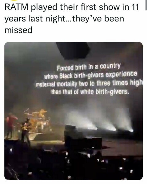Et tu Rage Against the Machine