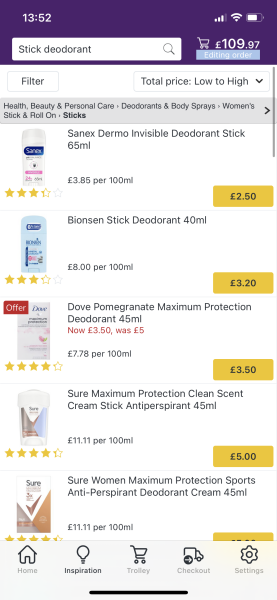 …to wonder where all the stick deodorant has gone?