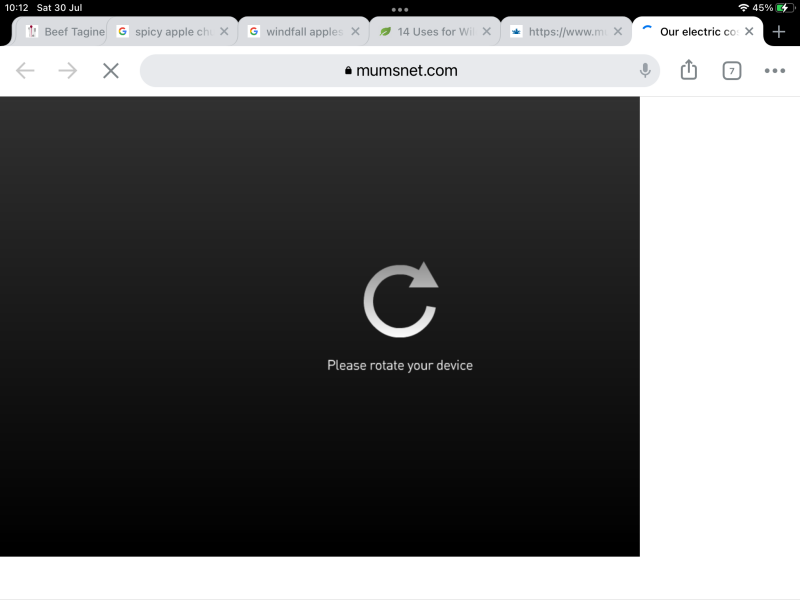 Bloody great adverts covering up content again