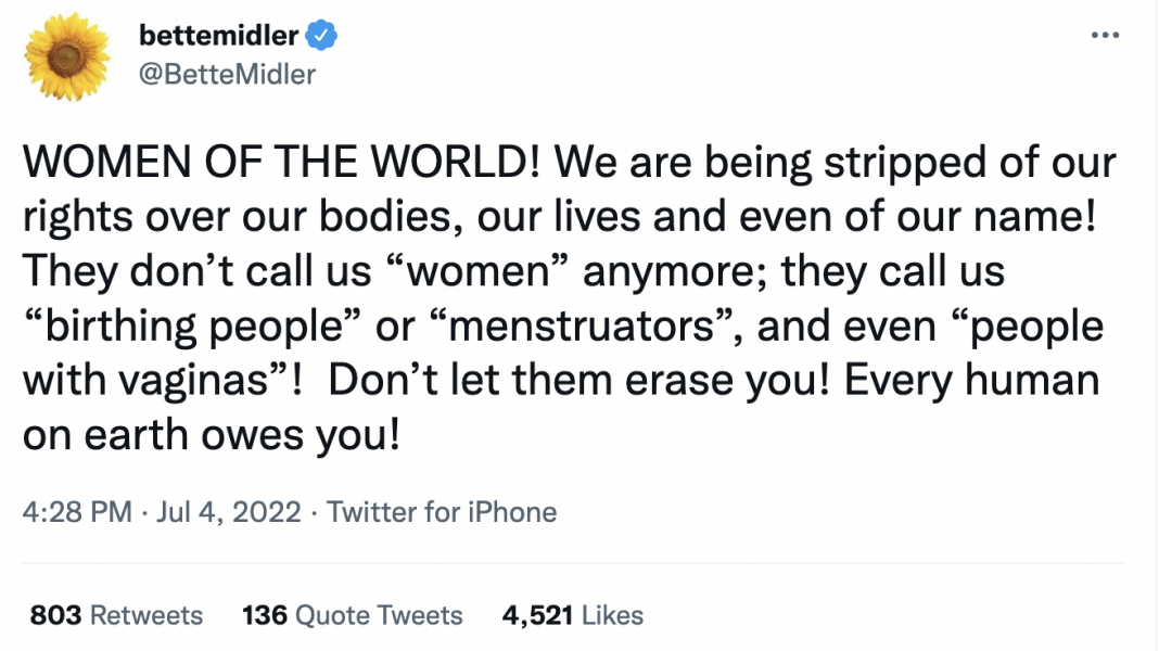 Bette Midler