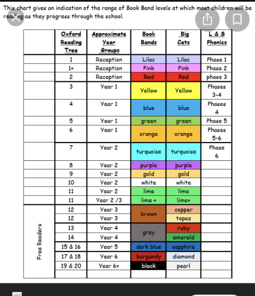 Wondering what book band your y1 is finishing on with the covid disruption