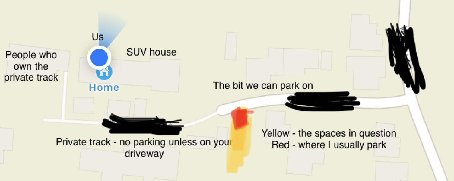 It’s a parking one! 