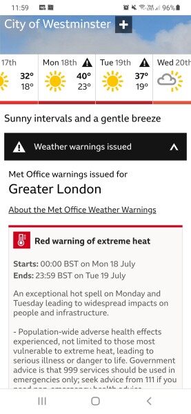 Anyone think they’ll close schools next week?