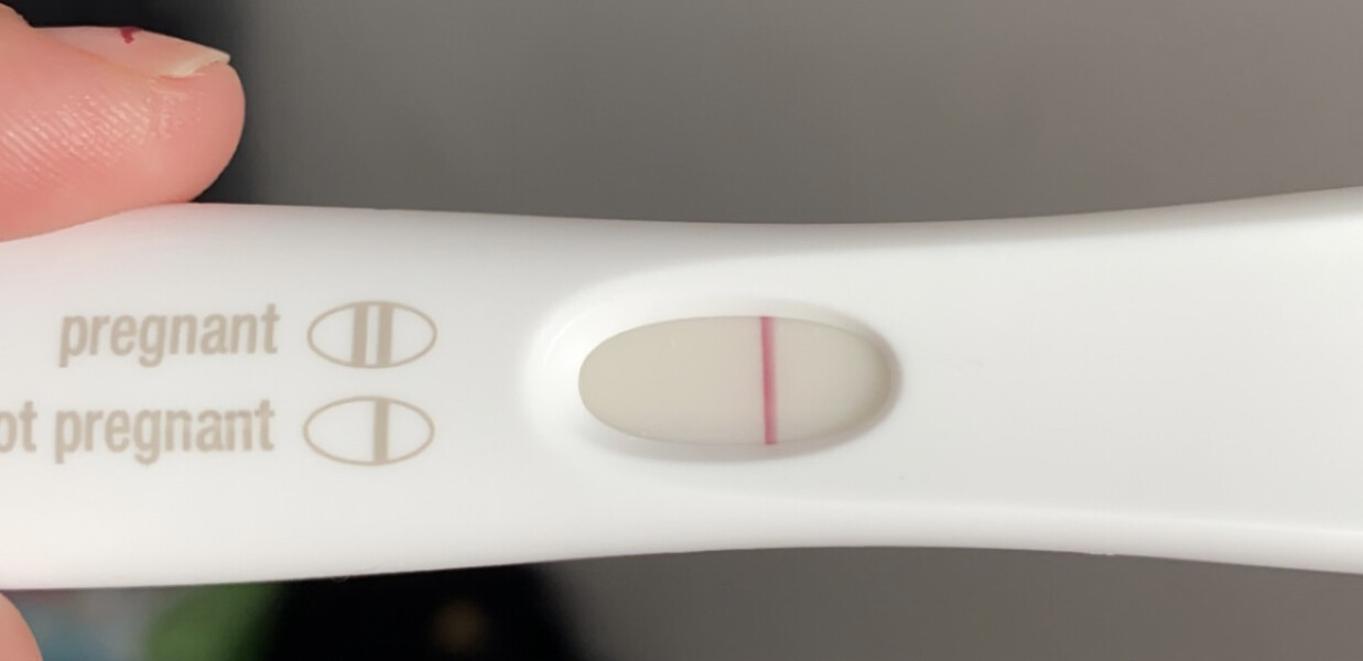 Faint positive or evap/indent