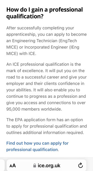 Paid Apprenticeships with degree