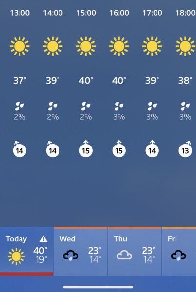 Met office RED WARNING for extreme heat. Part 2:Tuesday