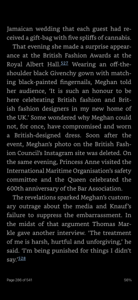 Tom Bower's book on Meghan Markle