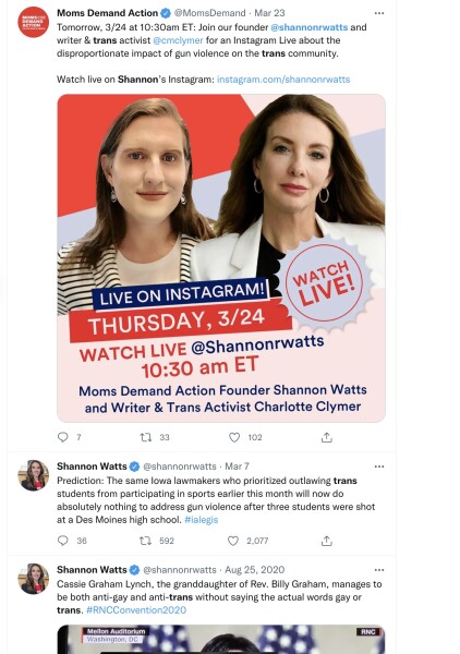 Moms Demand Action wrapped up in TRA